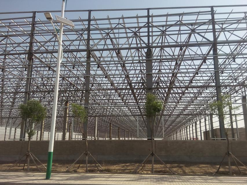 辽宁汽车工业厂房网架