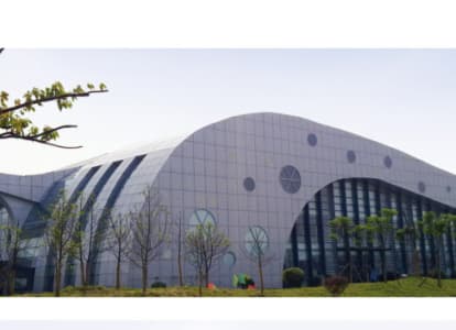 辽宁会议中心外景网架工程